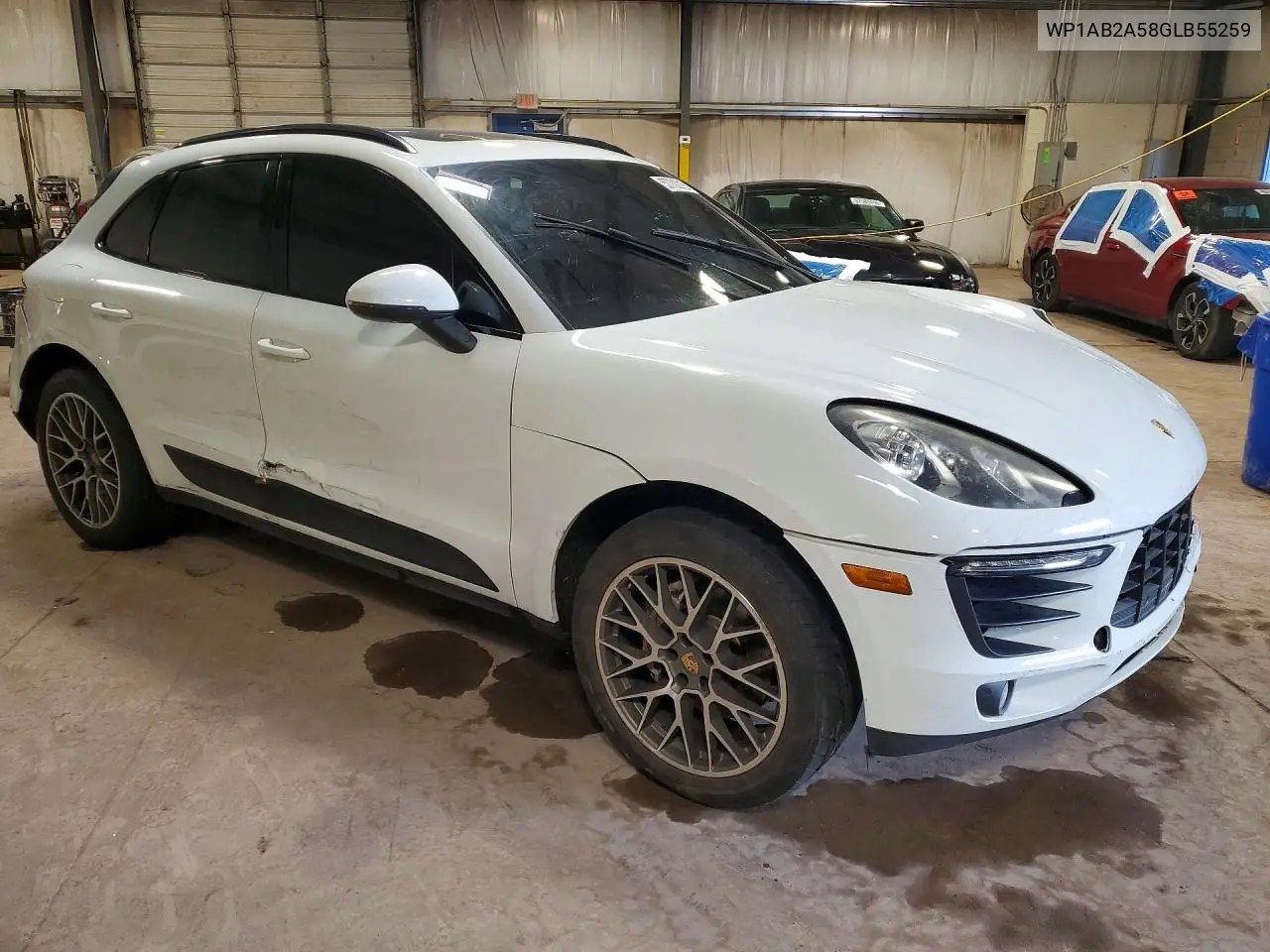 2016 Porsche Macan S VIN: WP1AB2A58GLB55259 Lot: 57730216