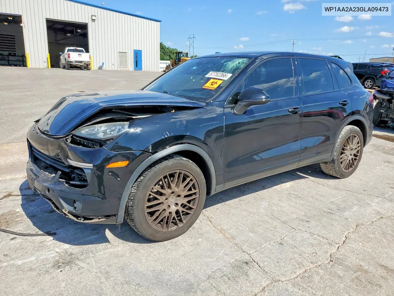 2016 Porsche Cayenne VIN: WP1AA2A23GLA09473 Lot: 57752366