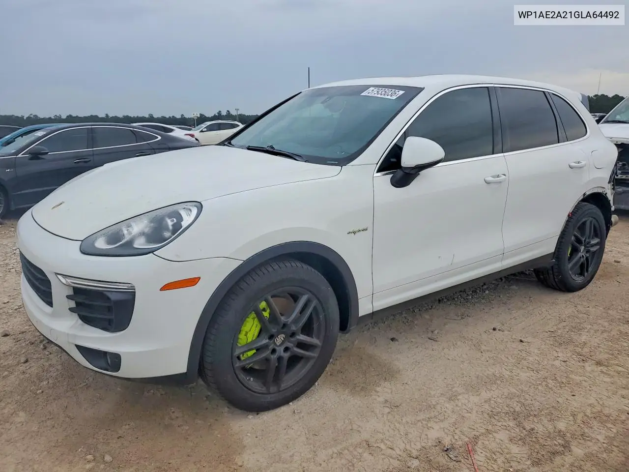 2016 Porsche Cayenne Se Hybrid VIN: WP1AE2A21GLA64492 Lot: 57935036