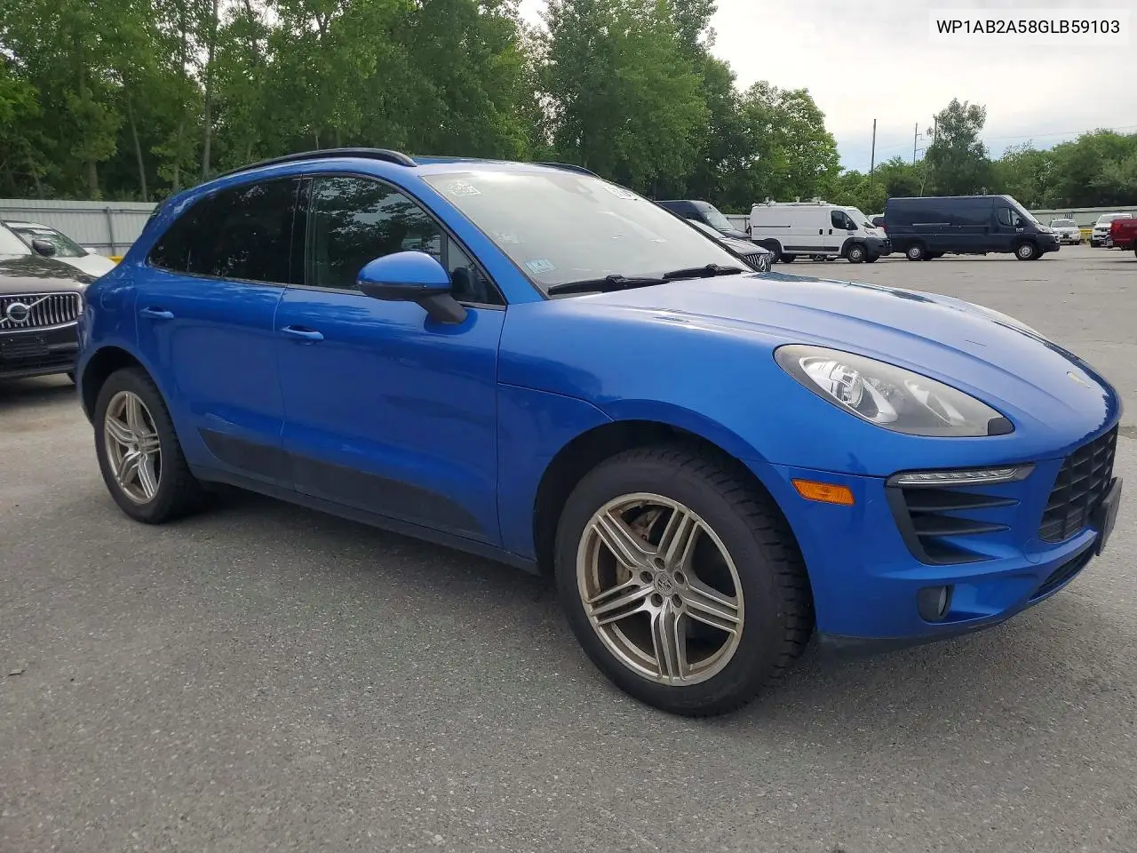 2016 Porsche Macan S VIN: WP1AB2A58GLB59103 Lot: 58360486
