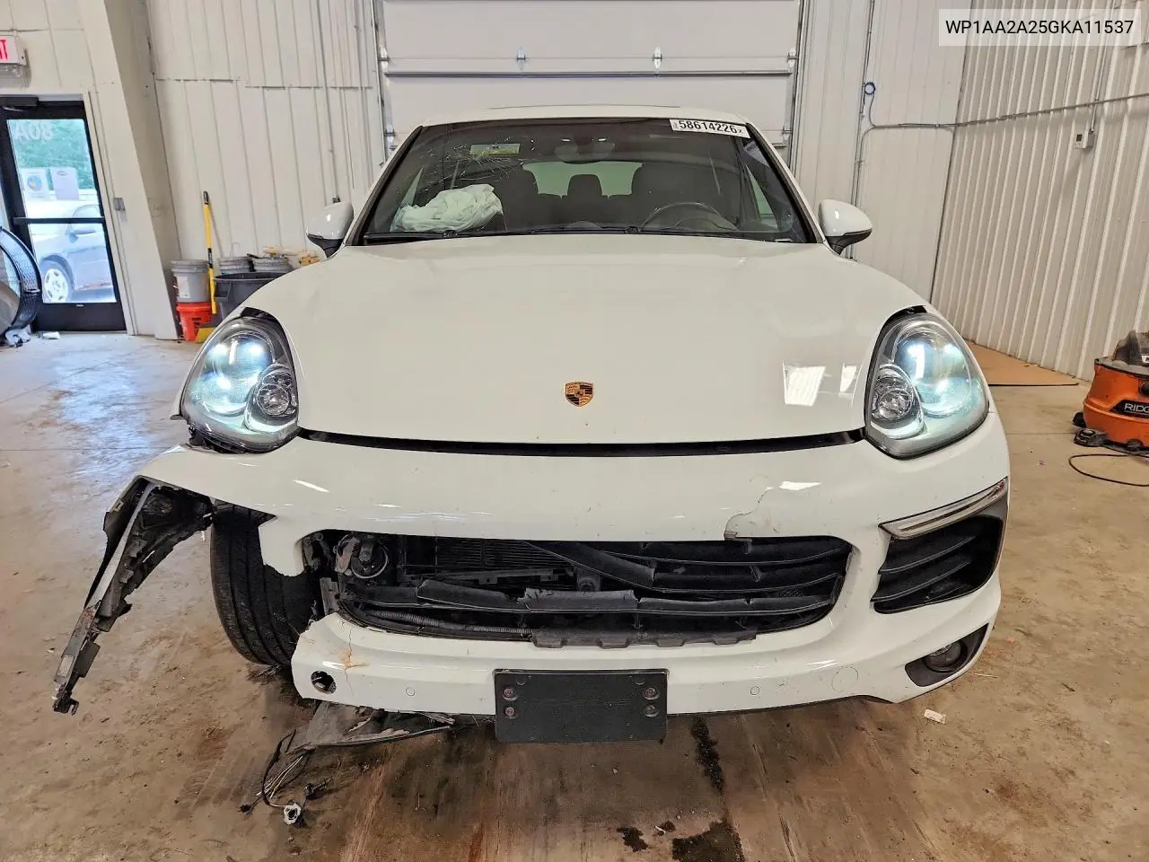 2016 Porsche Cayenne VIN: WP1AA2A25GKA11537 Lot: 58614226