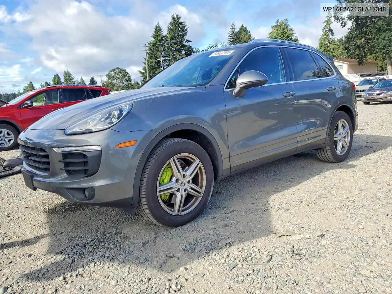2016 Porsche Cayenne Se Hybrid VIN: WP1AE2A21GLA17348 Lot: 58926986