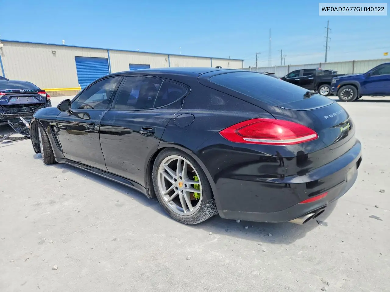 2016 Porsche Panamera Se Hybrid VIN: WP0AD2A77GL040522 Lot: 59140846