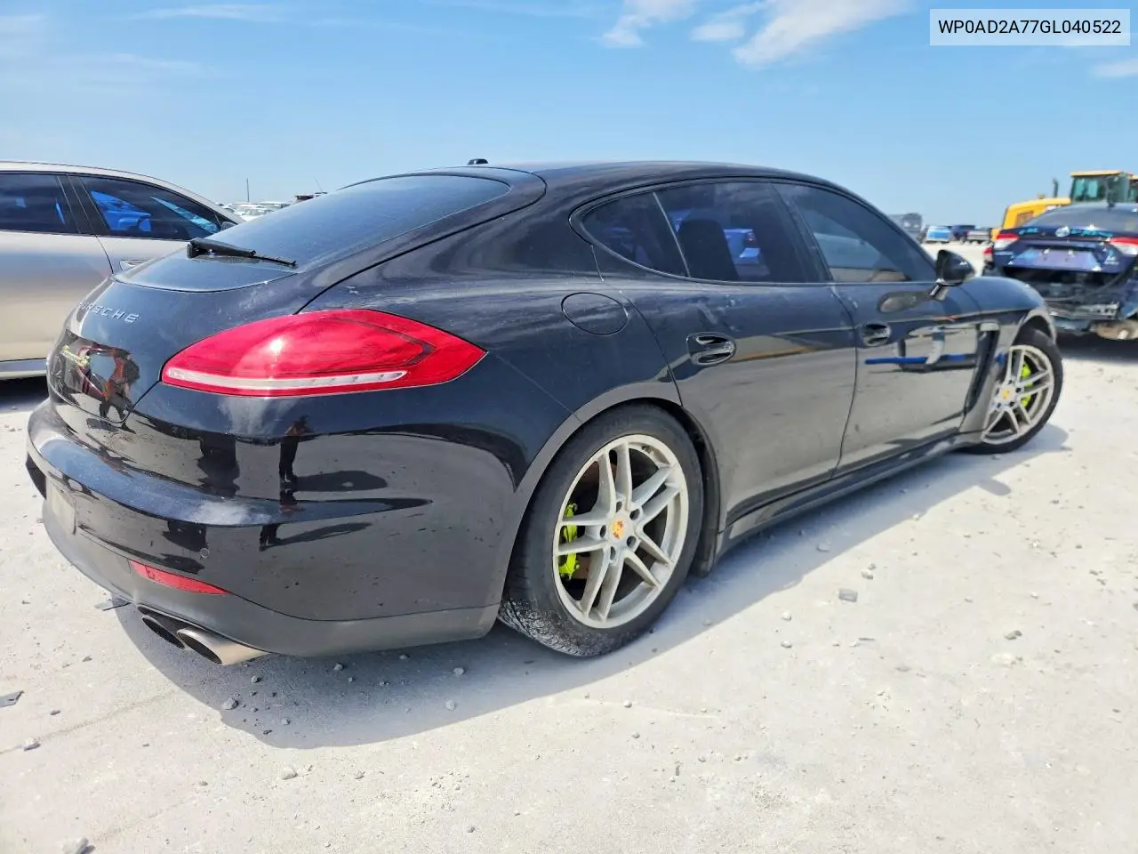 2016 Porsche Panamera Se Hybrid VIN: WP0AD2A77GL040522 Lot: 59140846