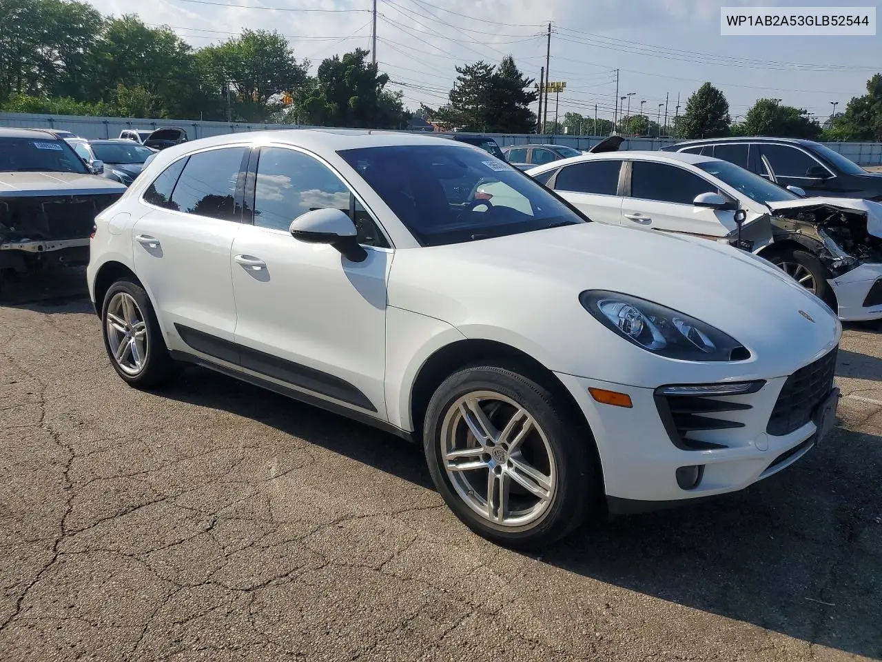 2016 Porsche Macan S VIN: WP1AB2A53GLB52544 Lot: 59657046