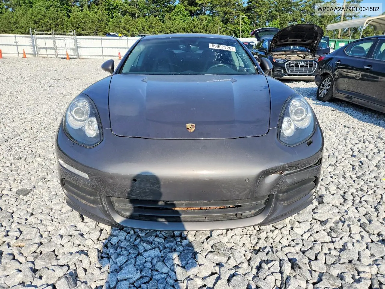 2016 Porsche Panamera 2 VIN: WP0AA2A79GL004582 Lot: 59907326