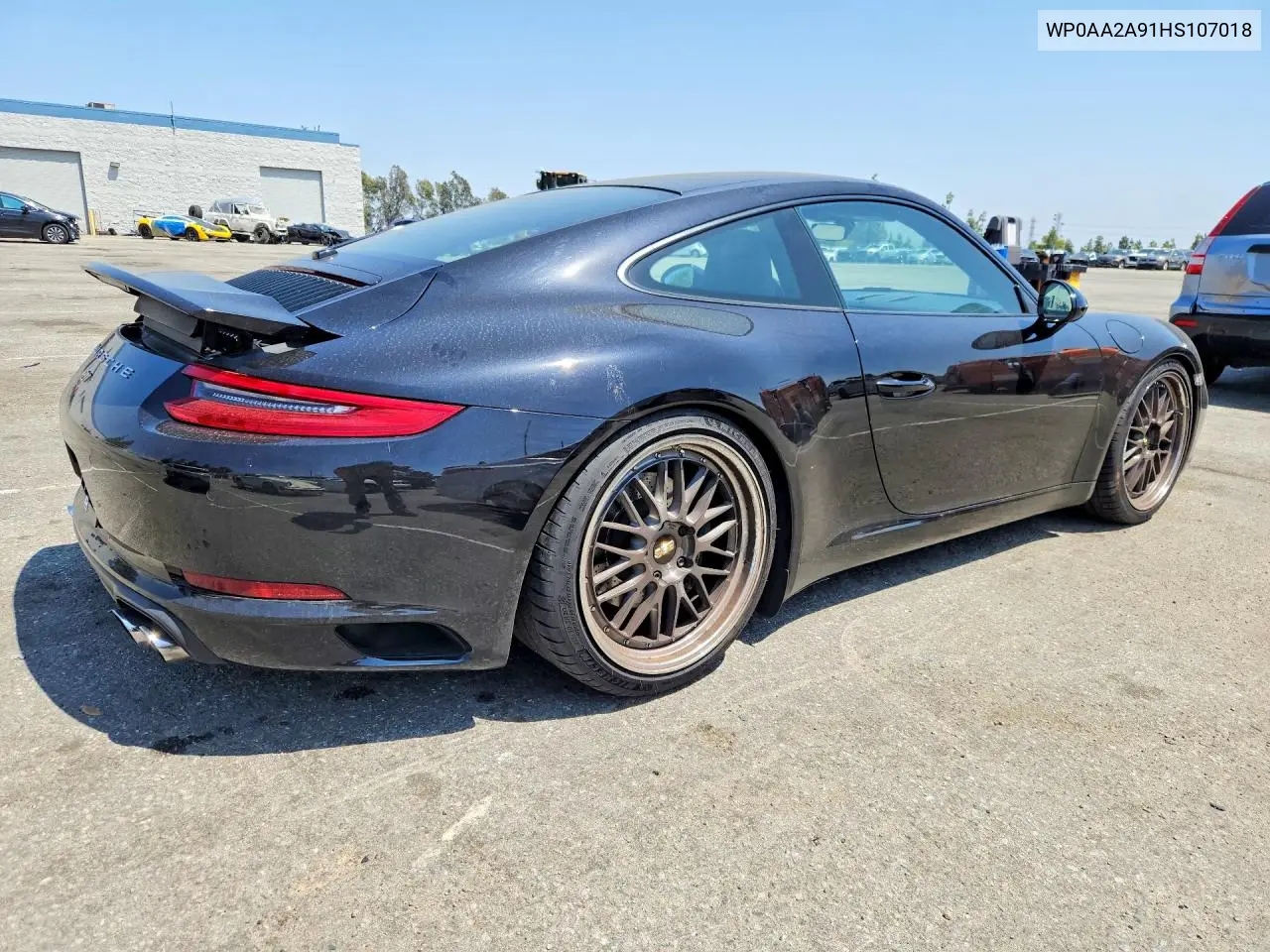 2017 Porsche 911 Carrera VIN: WP0AA2A91HS107018 Lot: 53140046