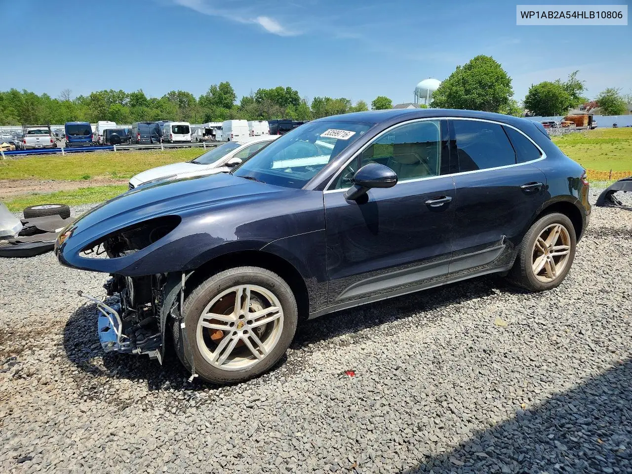 2017 Porsche Macan S VIN: WP1AB2A54HLB10806 Lot: 53599716
