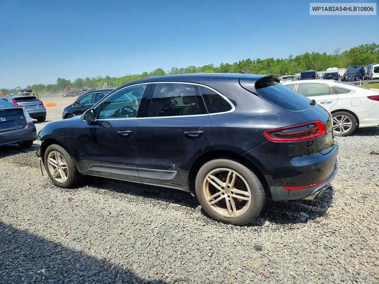 2017 Porsche Macan S VIN: WP1AB2A54HLB10806 Lot: 53599716