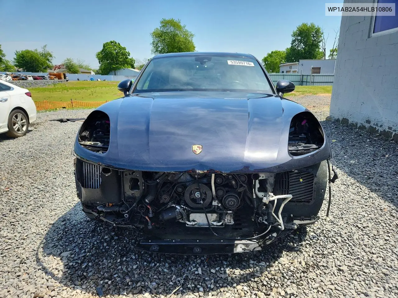 2017 Porsche Macan S VIN: WP1AB2A54HLB10806 Lot: 53599716