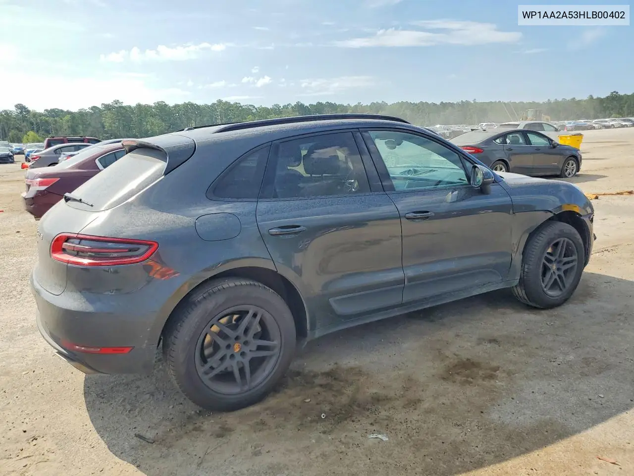2017 Porsche Macan VIN: WP1AA2A53HLB00402 Lot: 55066156
