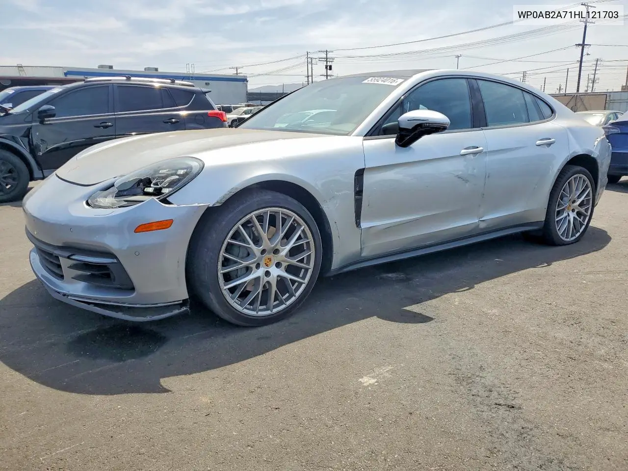 2017 Porsche Panamera 4S VIN: WP0AB2A71HL121703 Lot: 55924016