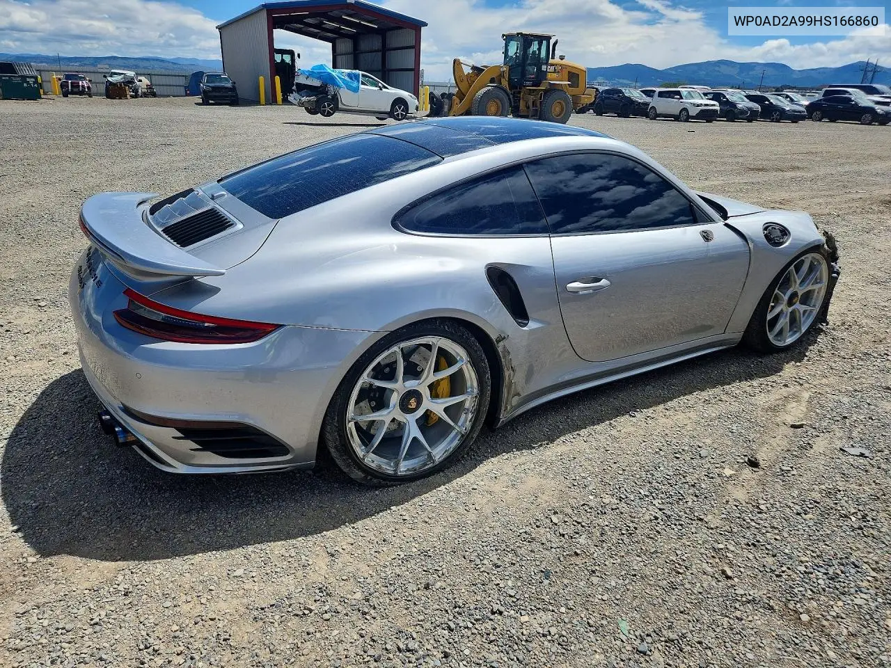 2017 Porsche 911 Turbo VIN: WP0AD2A99HS166860 Lot: 57018836