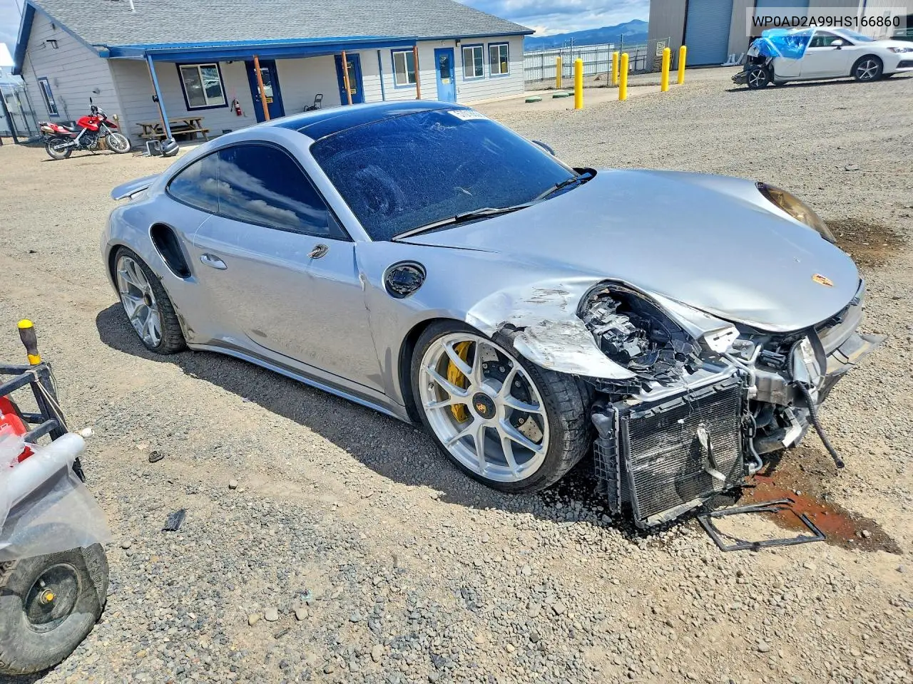 2017 Porsche 911 Turbo VIN: WP0AD2A99HS166860 Lot: 57018836