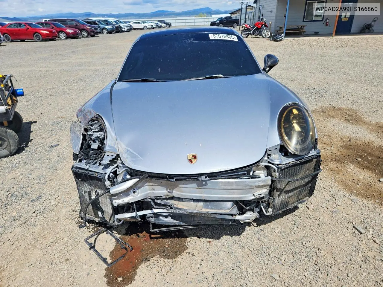 2017 Porsche 911 Turbo VIN: WP0AD2A99HS166860 Lot: 57018836