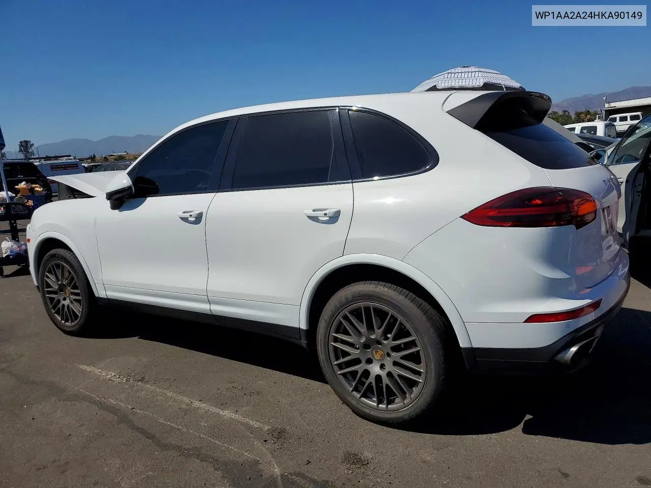 2017 Porsche Cayenne VIN: WP1AA2A24HKA90149 Lot: 57597526