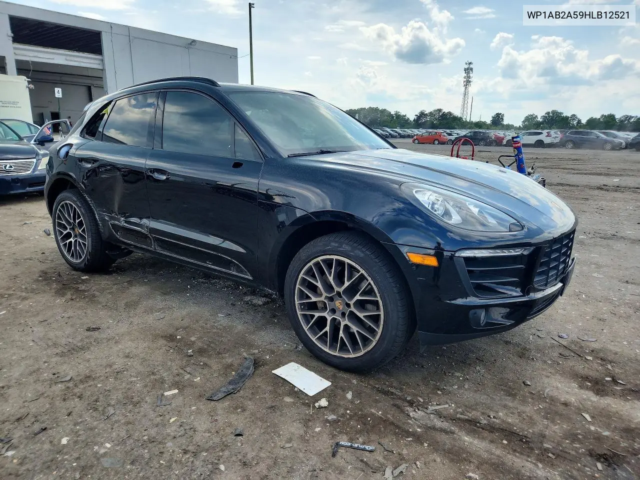 2017 Porsche Macan S VIN: WP1AB2A59HLB12521 Lot: 58362676