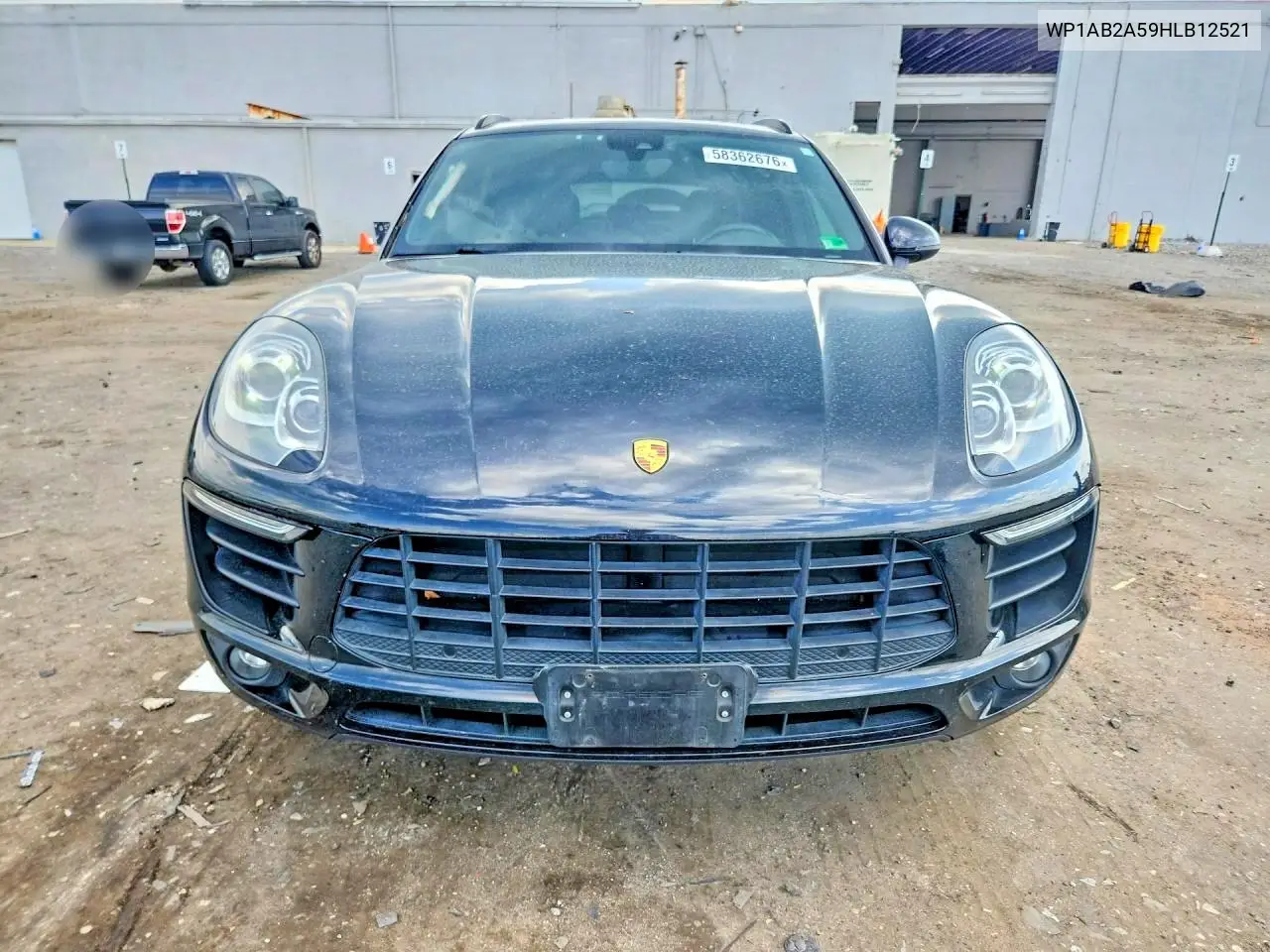 2017 Porsche Macan S VIN: WP1AB2A59HLB12521 Lot: 58362676
