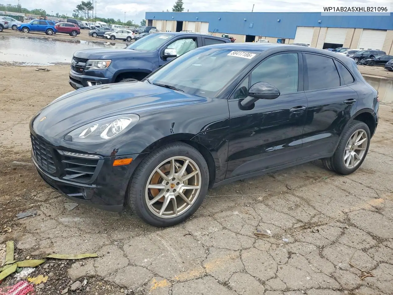 2017 Porsche Macan S VIN: WP1AB2A5XHLB21096 Lot: 58417186