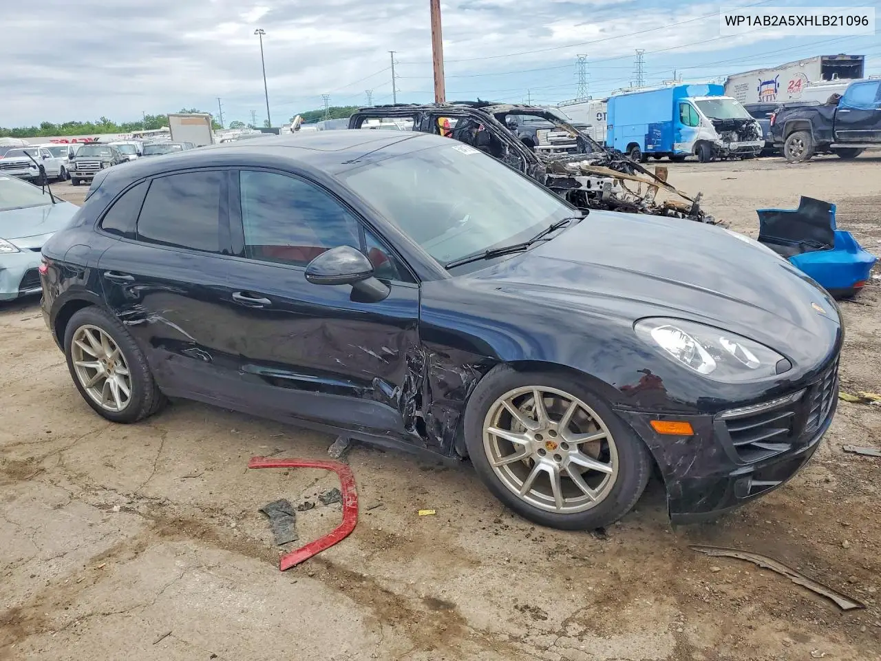 2017 Porsche Macan S VIN: WP1AB2A5XHLB21096 Lot: 58417186