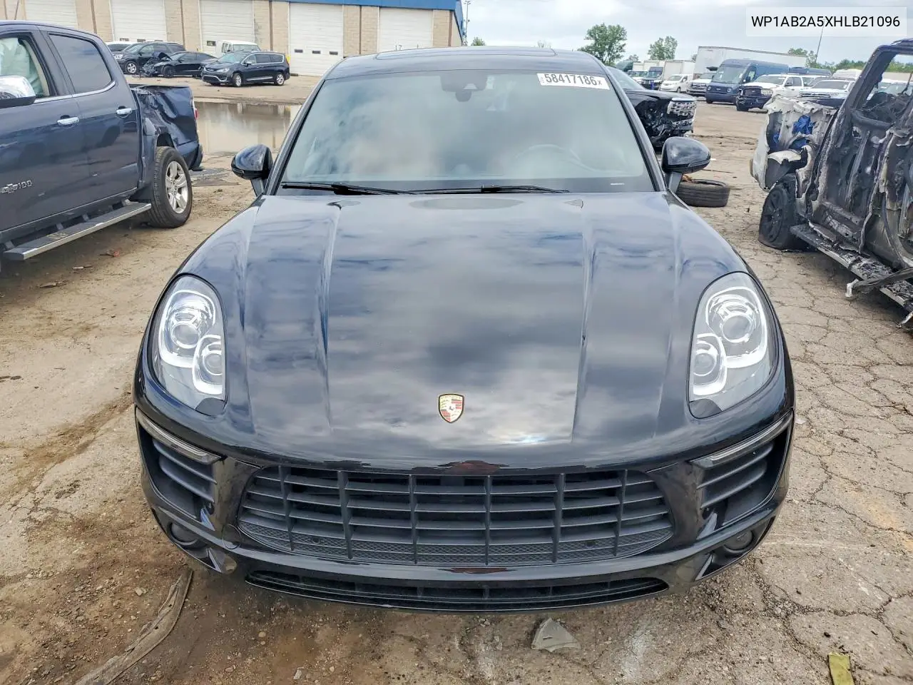 2017 Porsche Macan S VIN: WP1AB2A5XHLB21096 Lot: 58417186