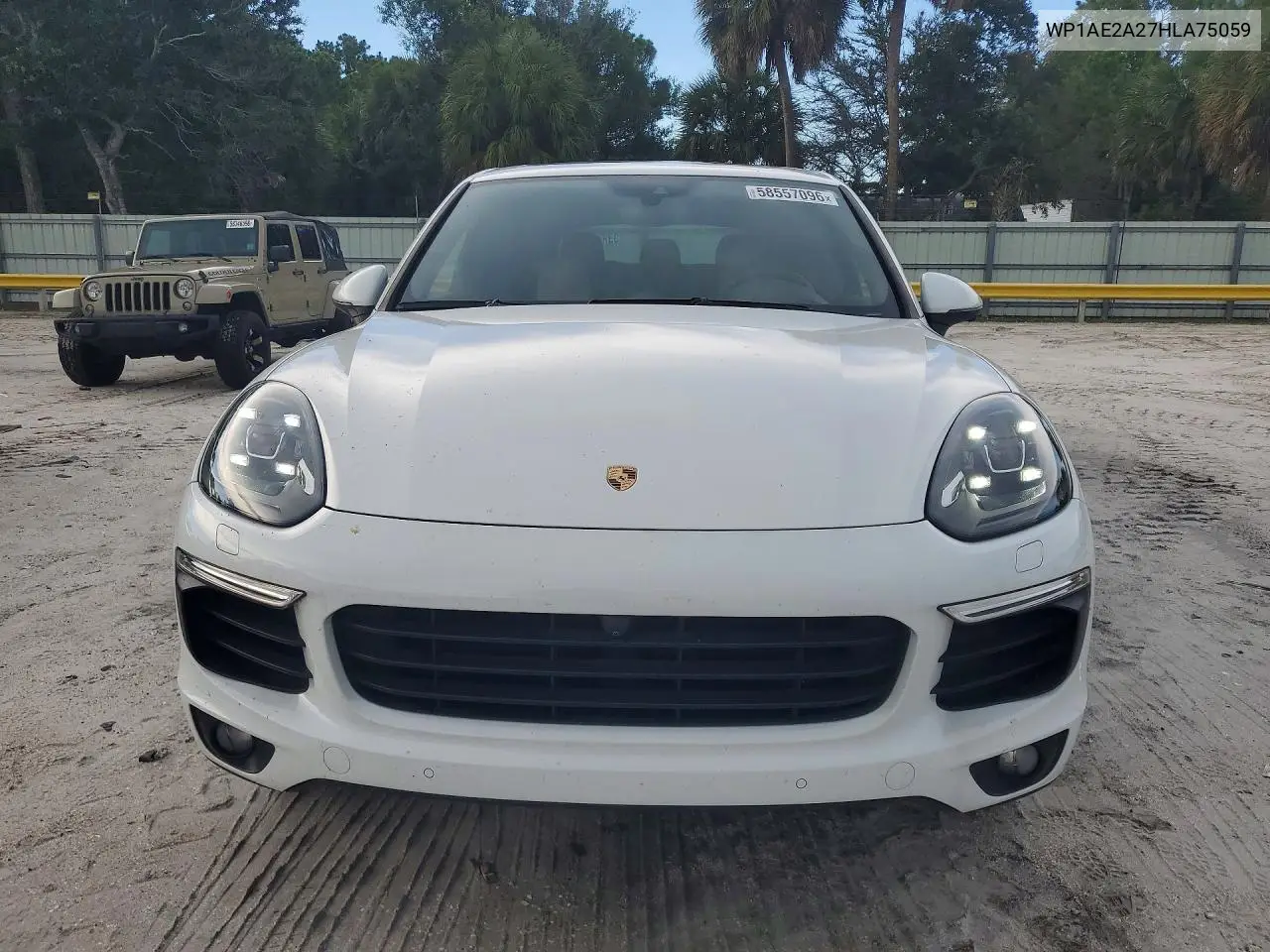 2017 Porsche Cayenne Se Hybrid Platinum VIN: WP1AE2A27HLA75059 Lot: 58557096