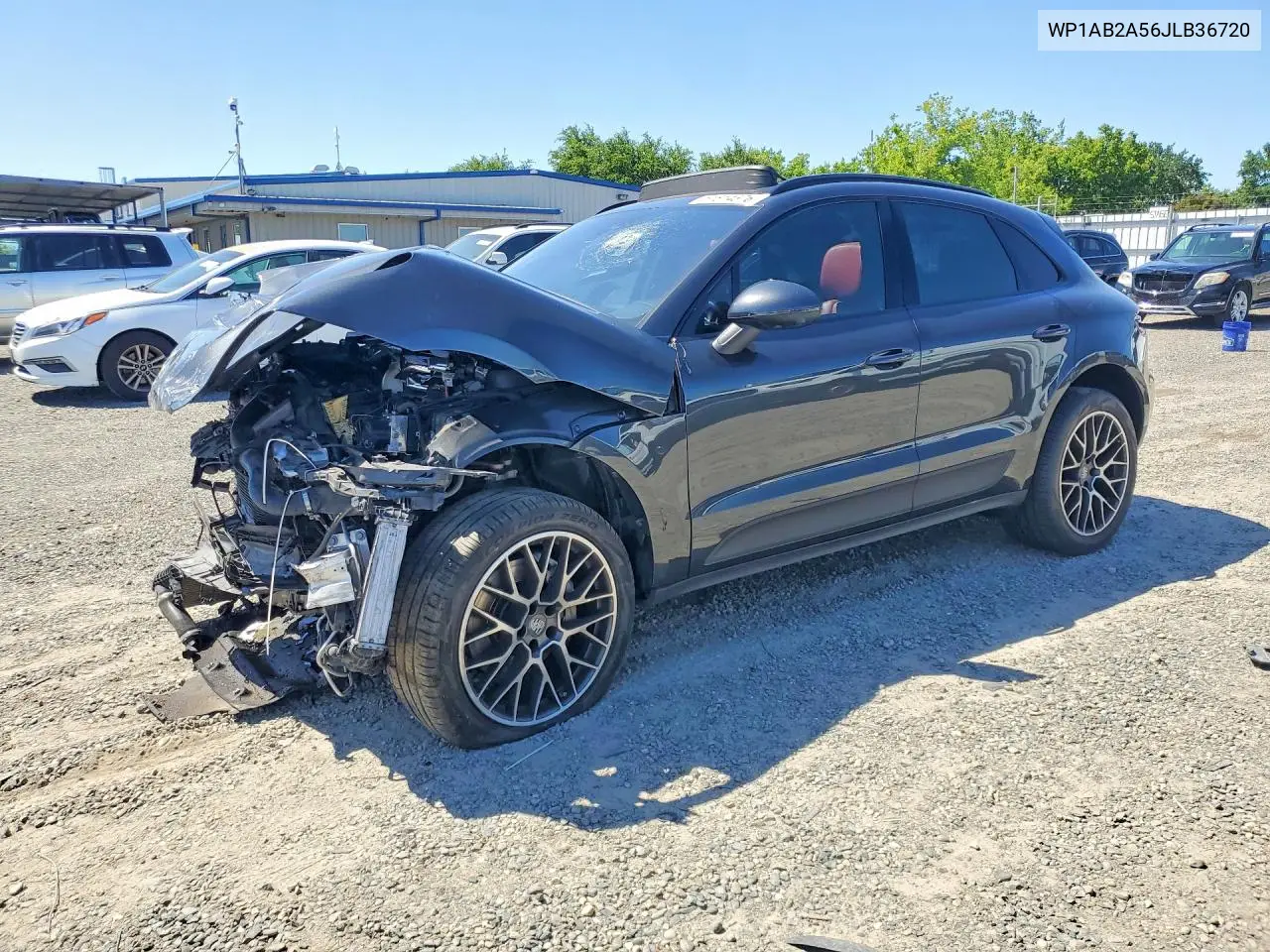 2018 Porsche Macan S VIN: WP1AB2A56JLB36720 Lot: 51814376