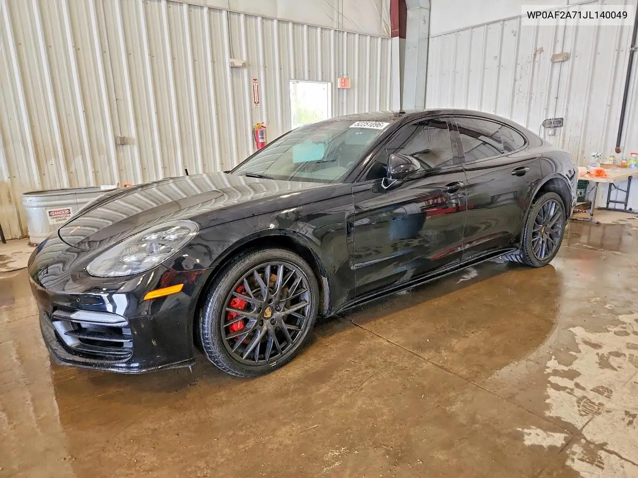 2018 Porsche Panamera Turbo VIN: WP0AF2A71JL140049 Lot: 52251096