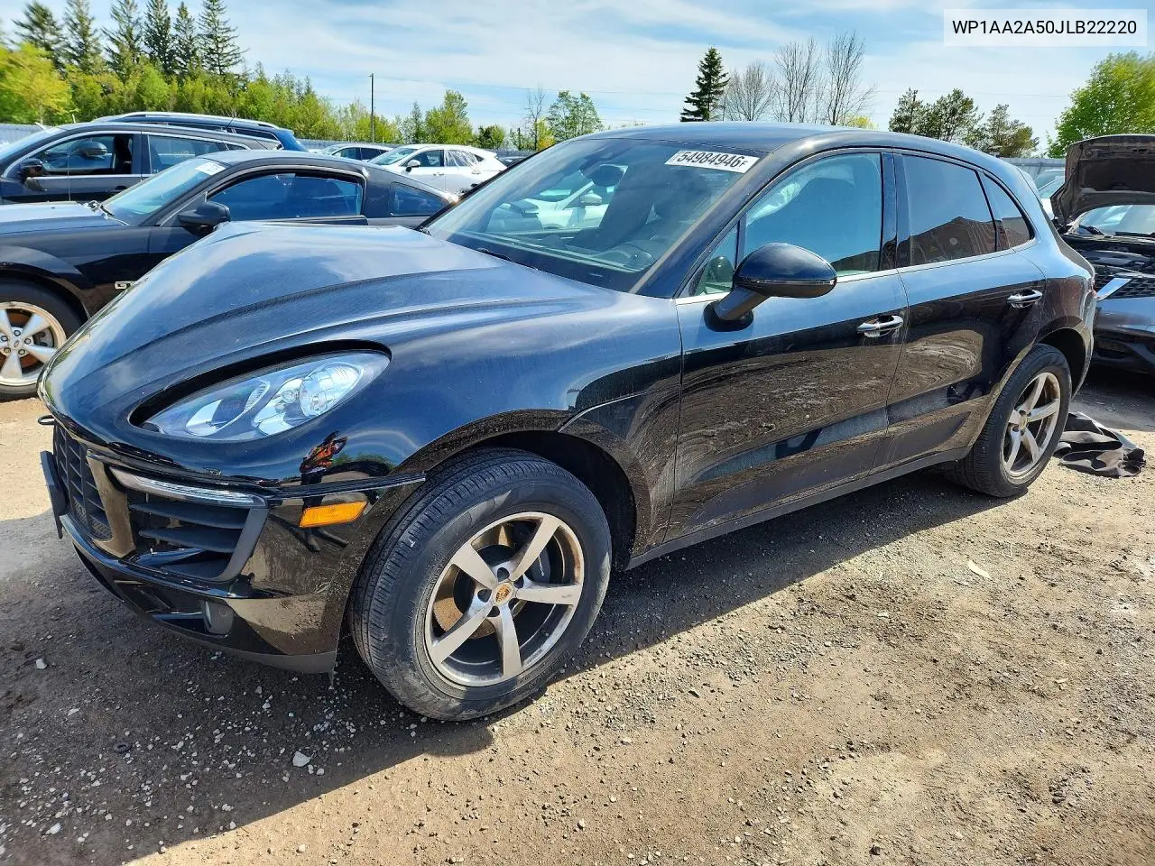 2018 Porsche Macan VIN: WP1AA2A50JLB22220 Lot: 54984946