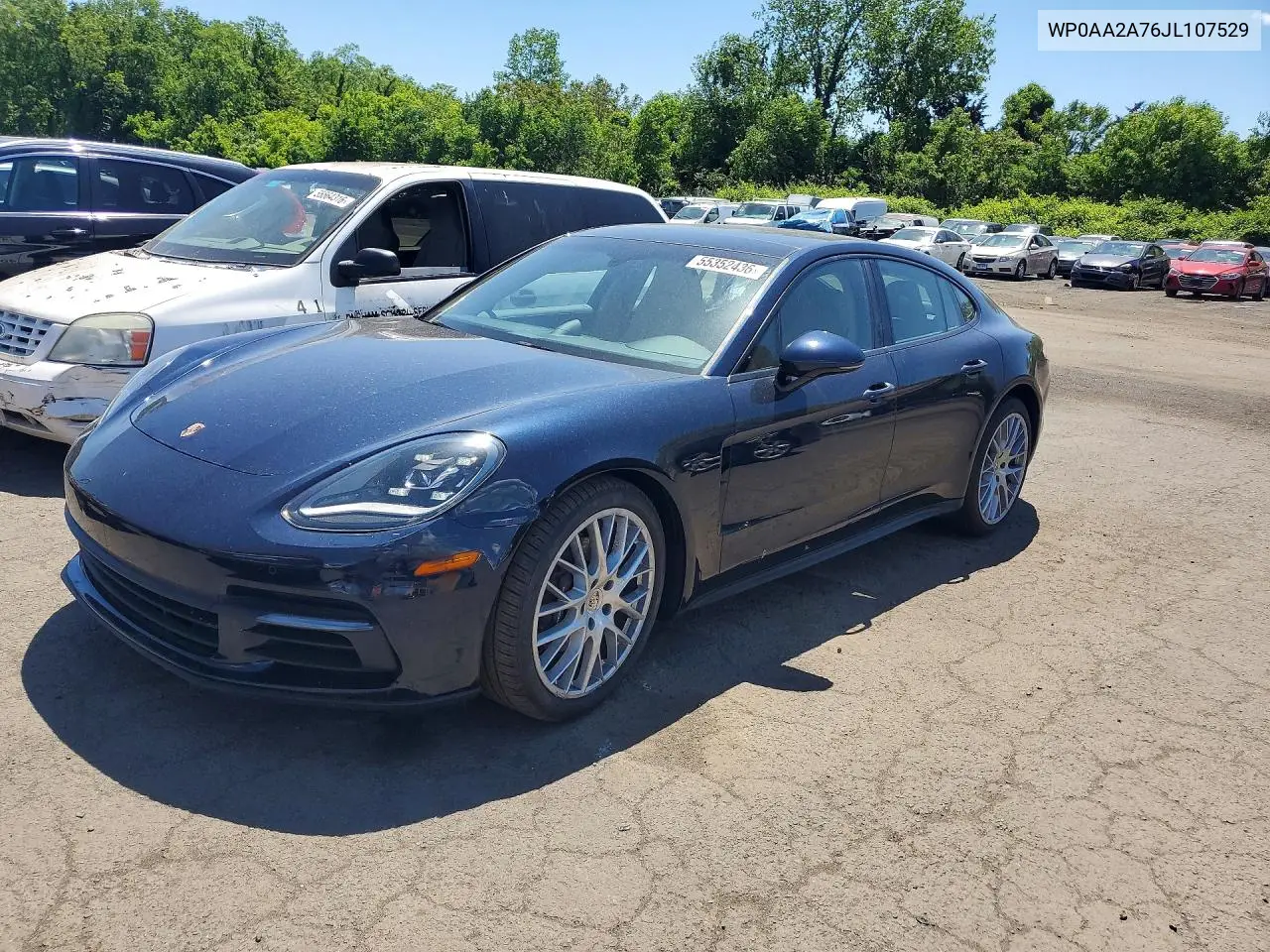 2018 Porsche Panamera 4 VIN: WP0AA2A76JL107529 Lot: 55352436