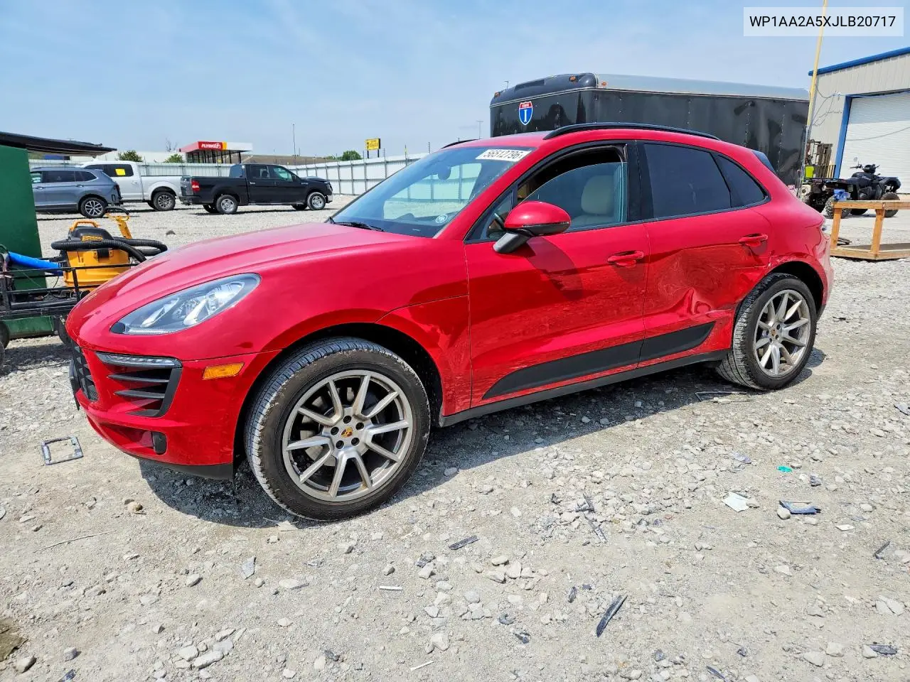 2018 Porsche Macan VIN: WP1AA2A5XJLB20717 Lot: 56512796