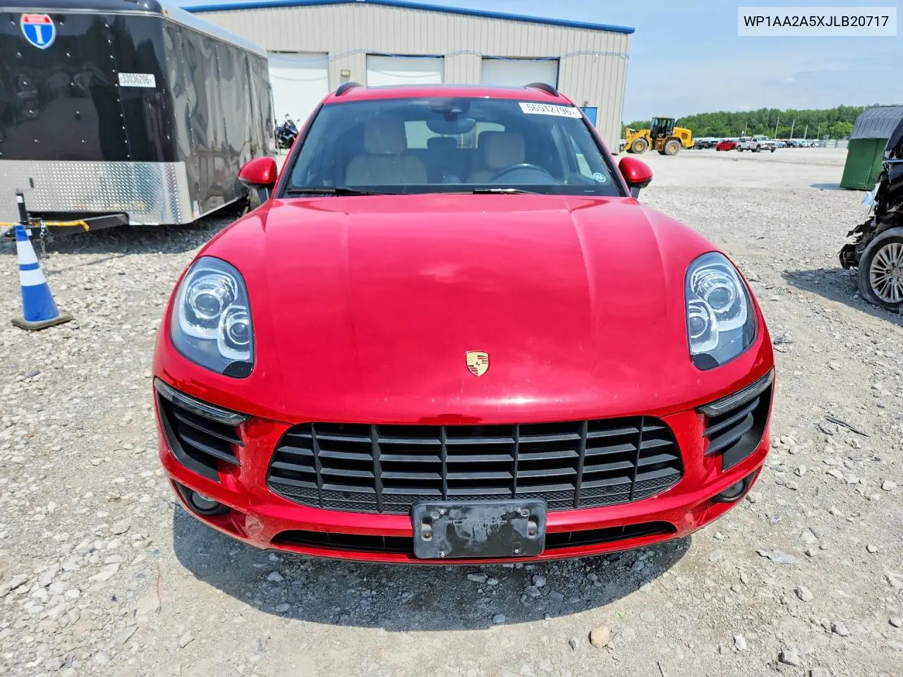 2018 Porsche Macan VIN: WP1AA2A5XJLB20717 Lot: 56512796
