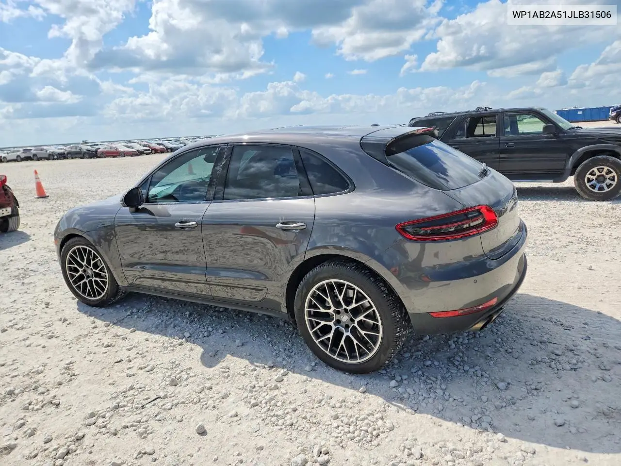 2018 Porsche Macan S VIN: WP1AB2A51JLB31506 Lot: 57034036
