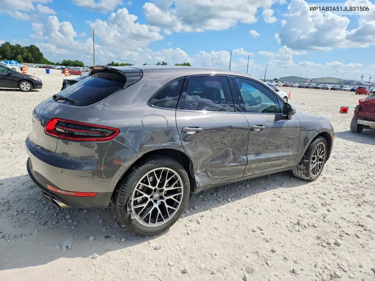 2018 Porsche Macan S VIN: WP1AB2A51JLB31506 Lot: 57034036