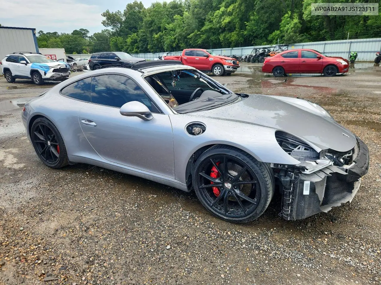 2018 Porsche 911 Carrera S VIN: WP0AB2A91JS123111 Lot: 57429246