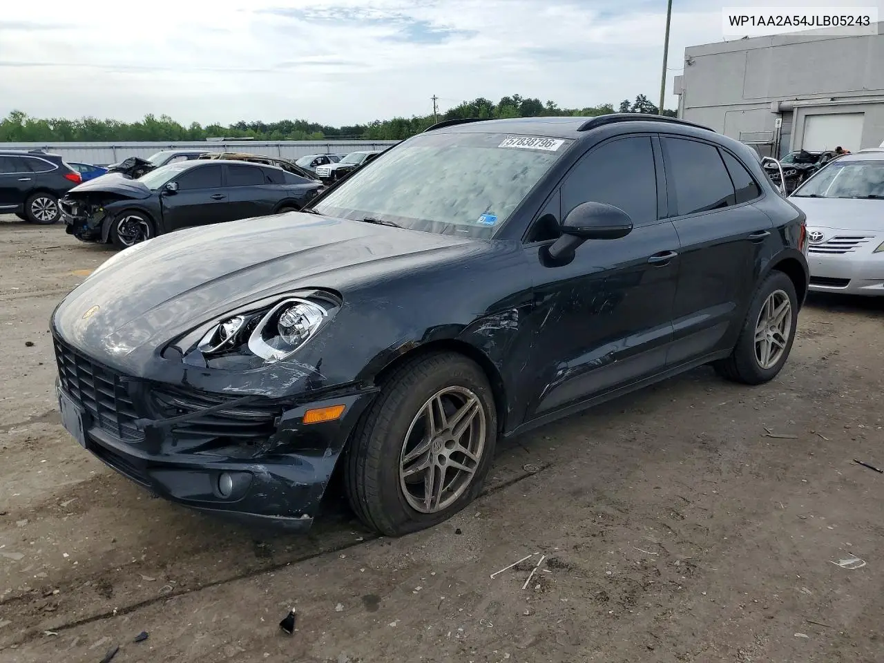 2018 Porsche Macan VIN: WP1AA2A54JLB05243 Lot: 57838796