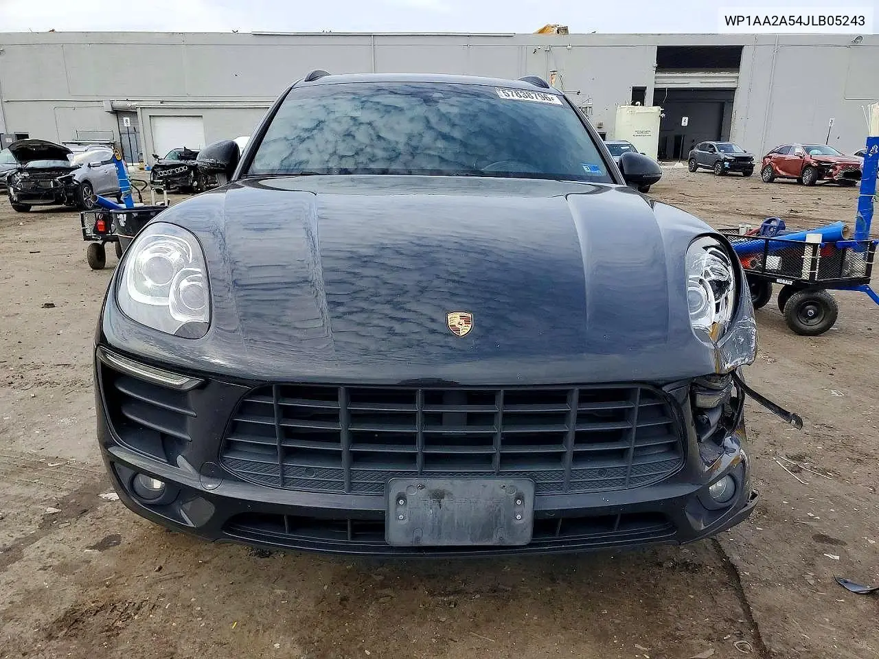 2018 Porsche Macan VIN: WP1AA2A54JLB05243 Lot: 57838796