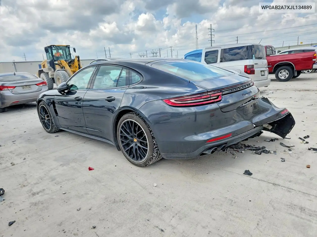 2018 Porsche Panamera 4S VIN: WP0AB2A7XJL134889 Lot: 58067046