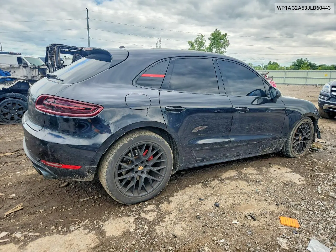2018 Porsche Macan Gts VIN: WP1AG2A53JLB60443 Lot: 58112466