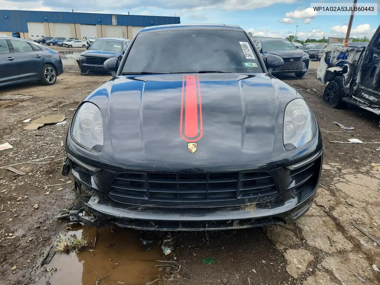 2018 Porsche Macan Gts VIN: WP1AG2A53JLB60443 Lot: 58112466