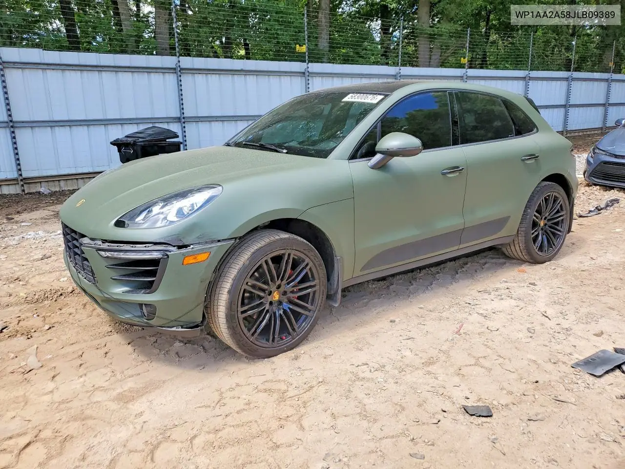 2018 Porsche Macan VIN: WP1AA2A58JLB09389 Lot: 58300676