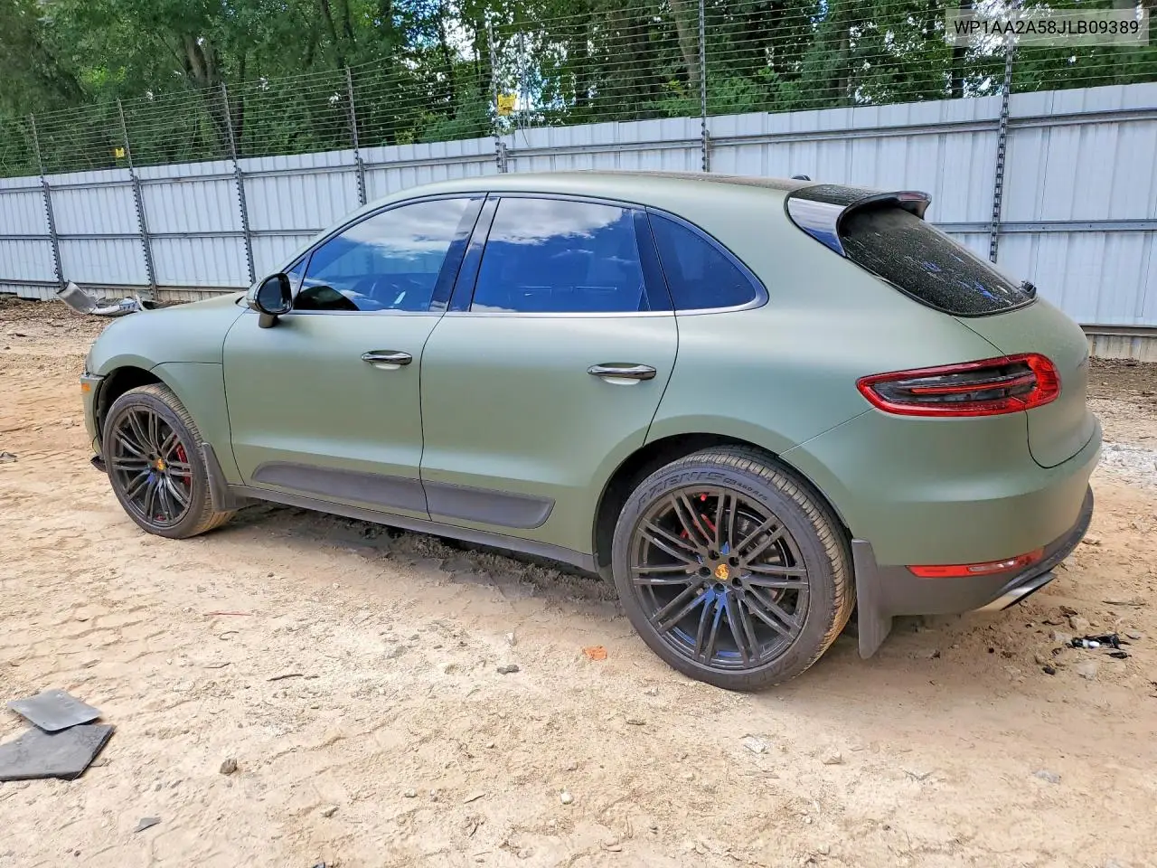 2018 Porsche Macan VIN: WP1AA2A58JLB09389 Lot: 58300676