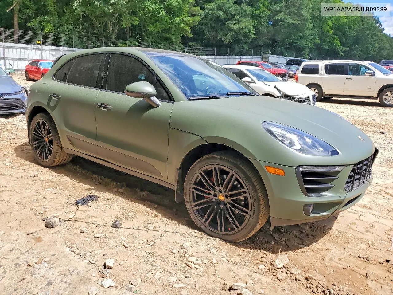 2018 Porsche Macan VIN: WP1AA2A58JLB09389 Lot: 58300676