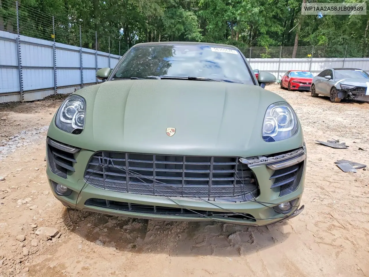 2018 Porsche Macan VIN: WP1AA2A58JLB09389 Lot: 58300676