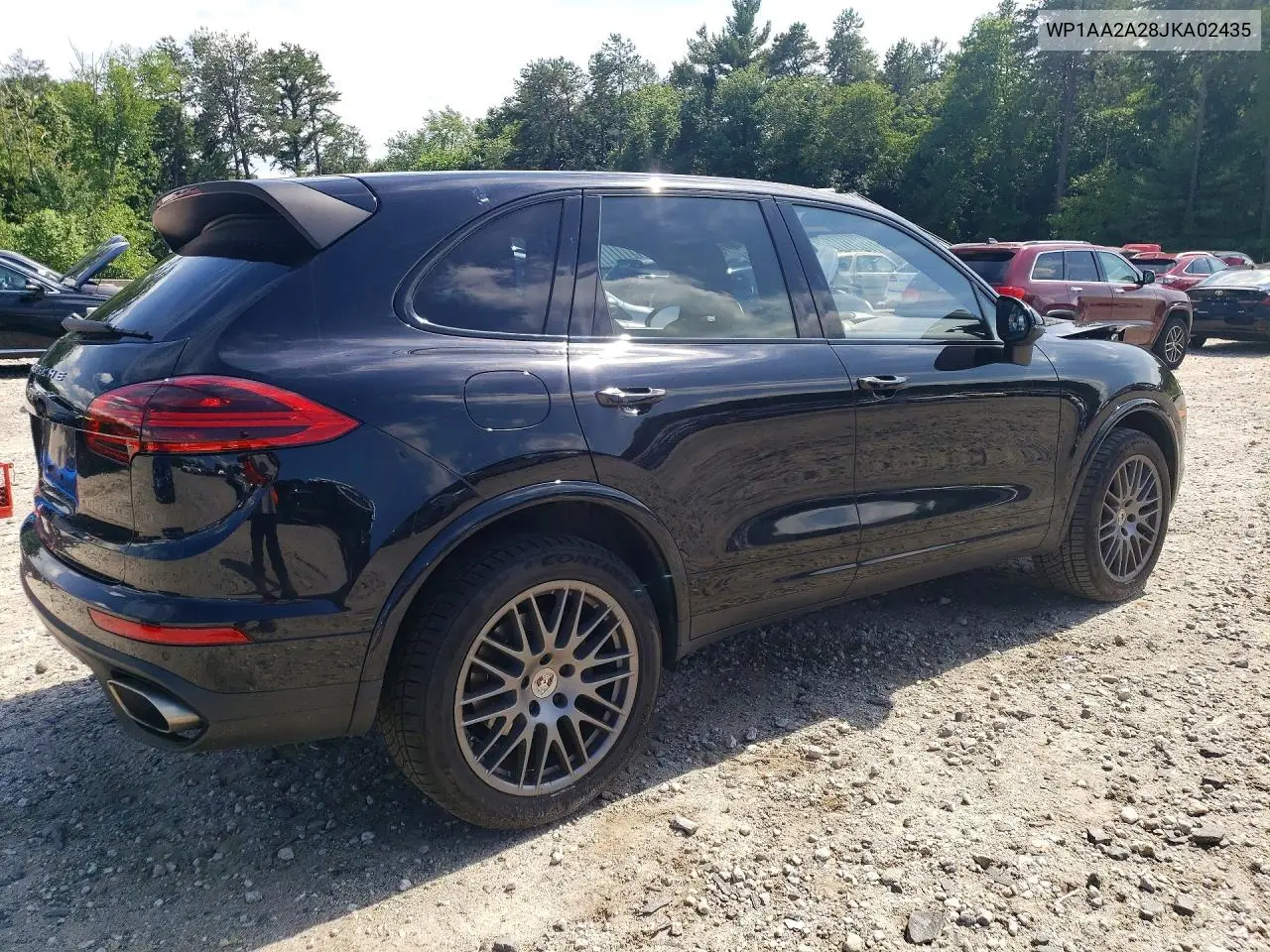 2018 Porsche Cayenne VIN: WP1AA2A28JKA02435 Lot: 58774696