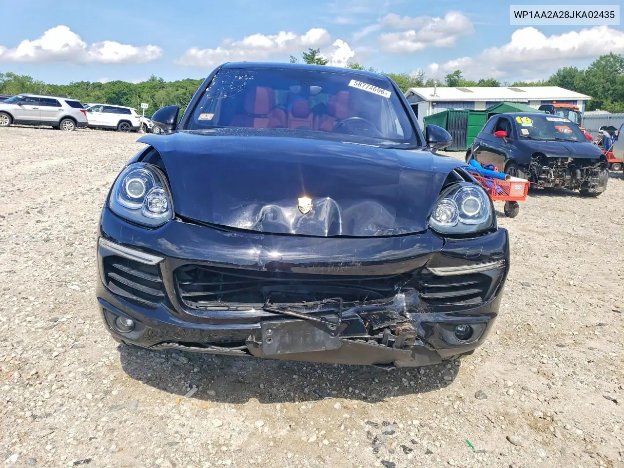2018 Porsche Cayenne VIN: WP1AA2A28JKA02435 Lot: 58774696