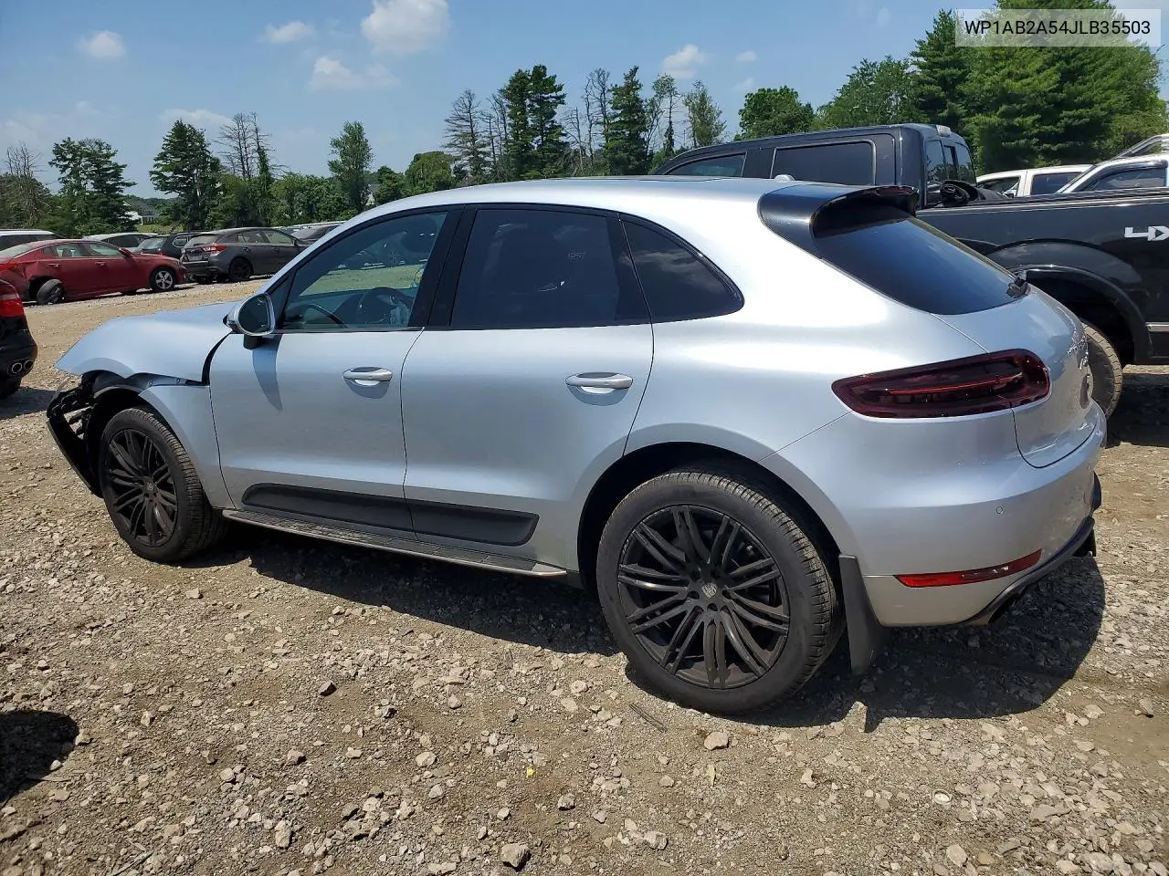 2018 Porsche Macan S VIN: WP1AB2A54JLB35503 Lot: 59536186