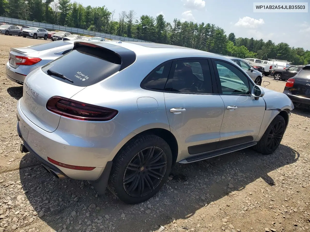 2018 Porsche Macan S VIN: WP1AB2A54JLB35503 Lot: 59536186