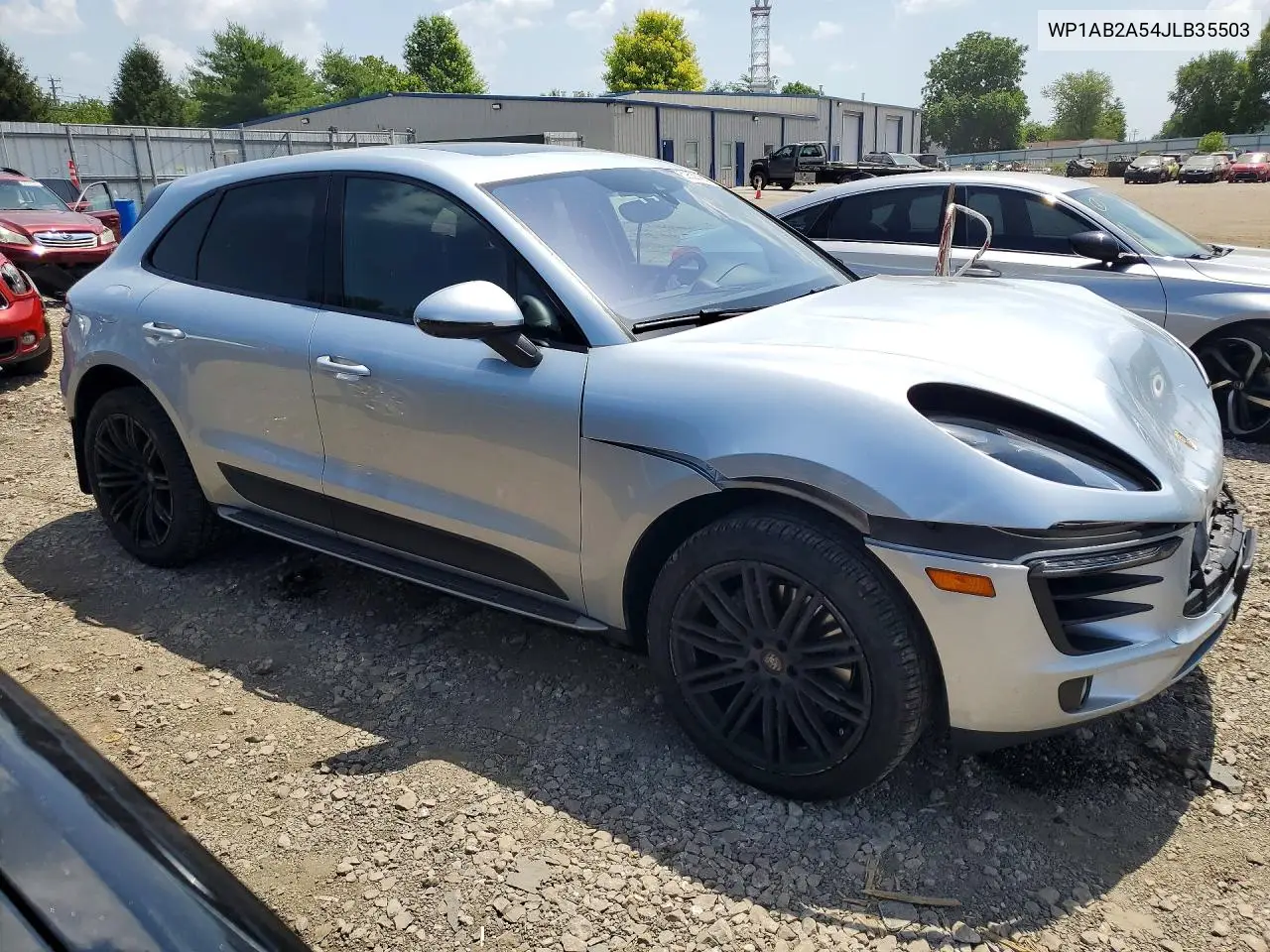 2018 Porsche Macan S VIN: WP1AB2A54JLB35503 Lot: 59536186