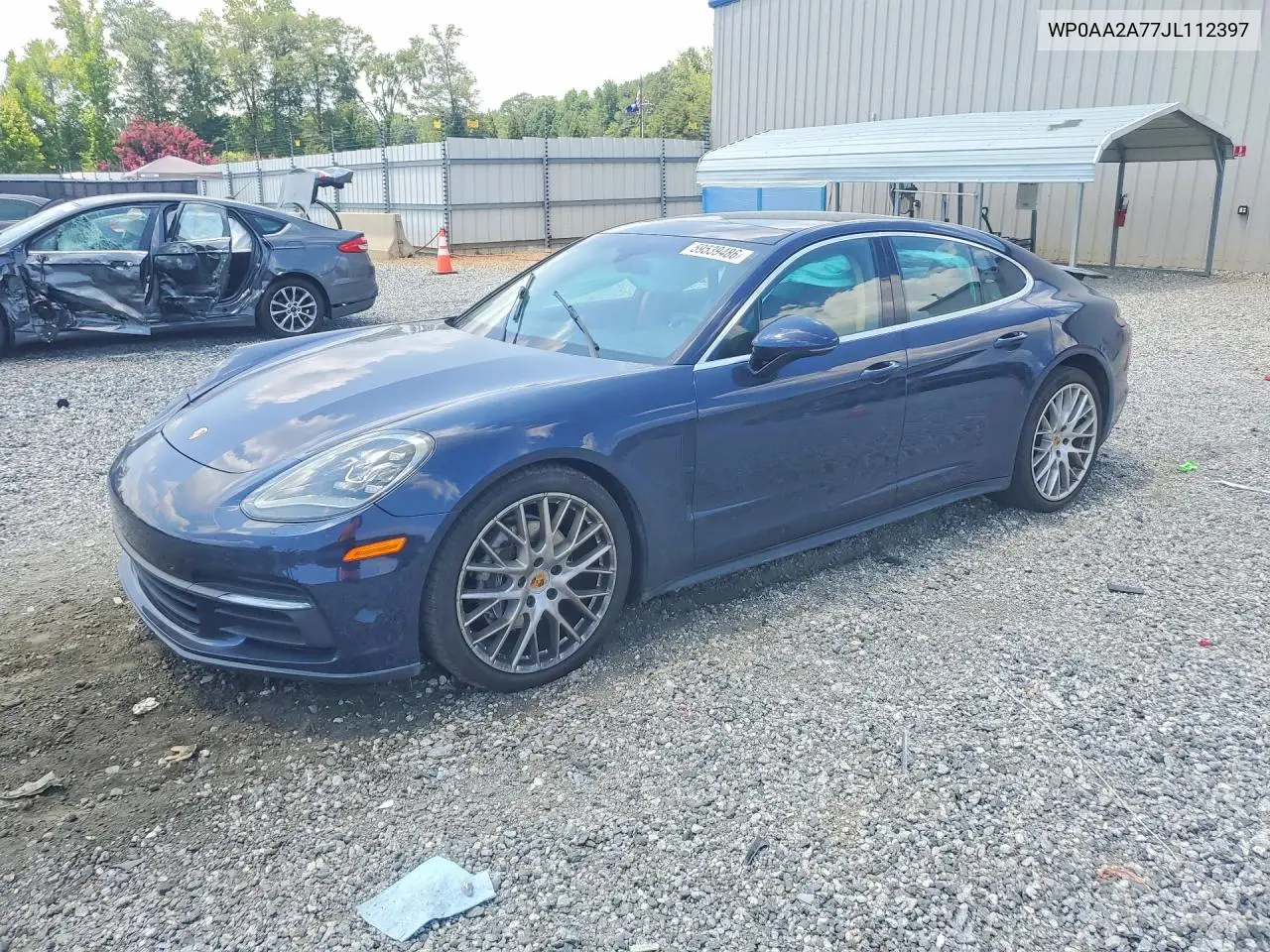 2018 Porsche Panamera 4 VIN: WP0AA2A77JL112397 Lot: 59539486